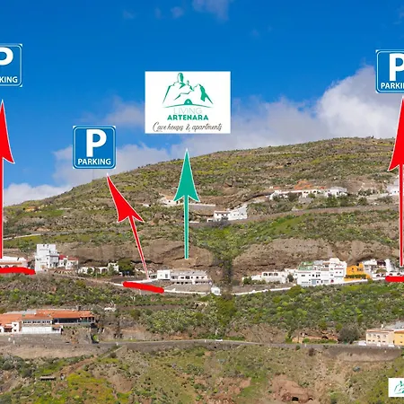 Living - Cave House & Terrace Adults Only Apartment Artenara