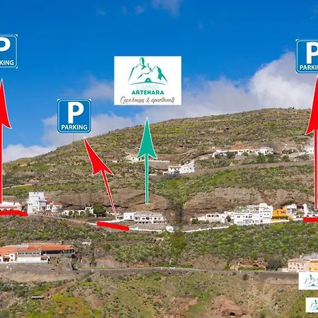 Living - Cave House & Terrace Adults Only * 阿尔特纳拉