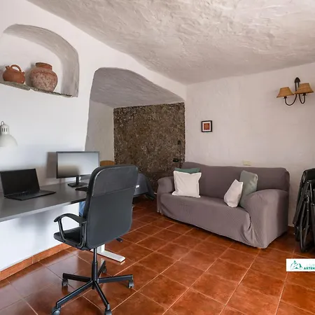 Living - Cave House & Terrace Adults Only Appartement Artenara