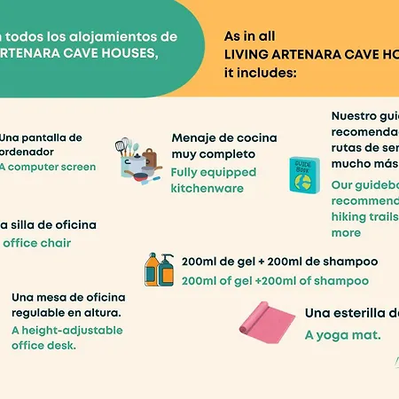 Living - Cave House & Terrace Adults Only *